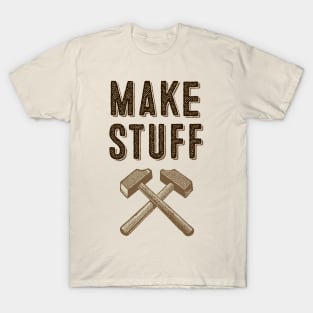 Maker's Credo: Tan T-Shirt